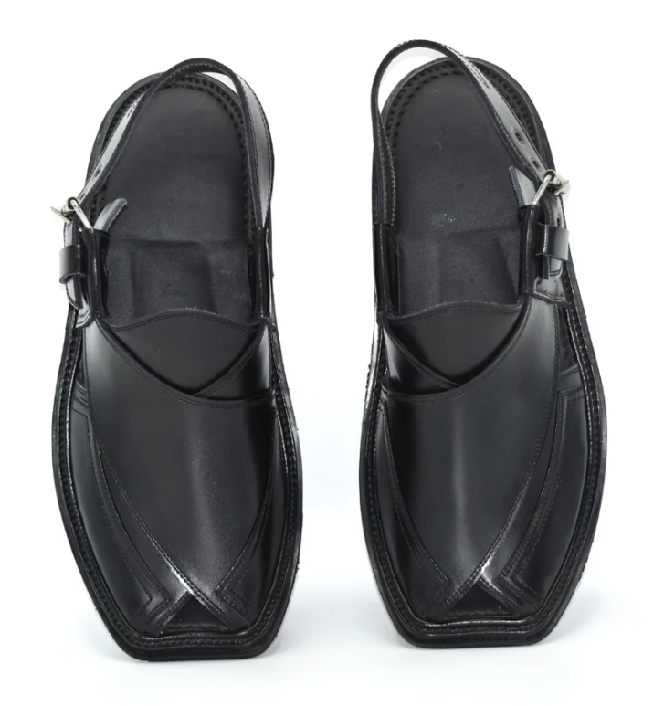 Black Takidaar Charsadda Chappal