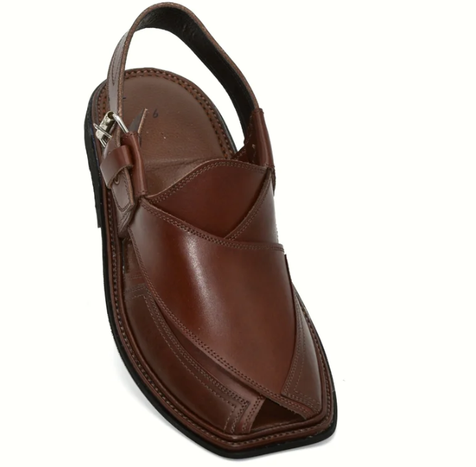 Brown Takidaar Charsadda Chappal